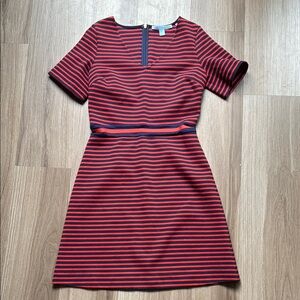 Draper James Navy & Red Dress
